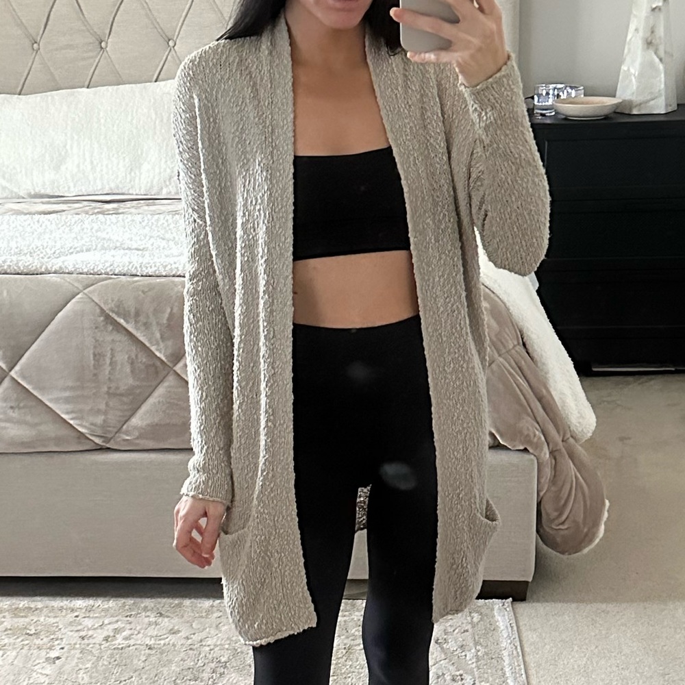 Talula Popcorn Knit Black Sweater